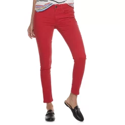 Juniors' SO® Color Twill Jeggings -Cheap SO Store 3273865 True Rose