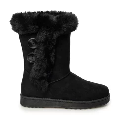 SO® Abigail Women's Faux-Fur Winter Boots -Cheap SO Store 3815594 ALT