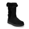 SO® Abigail Women's Faux-Fur Winter Boots -Cheap SO Store 3815594 Black