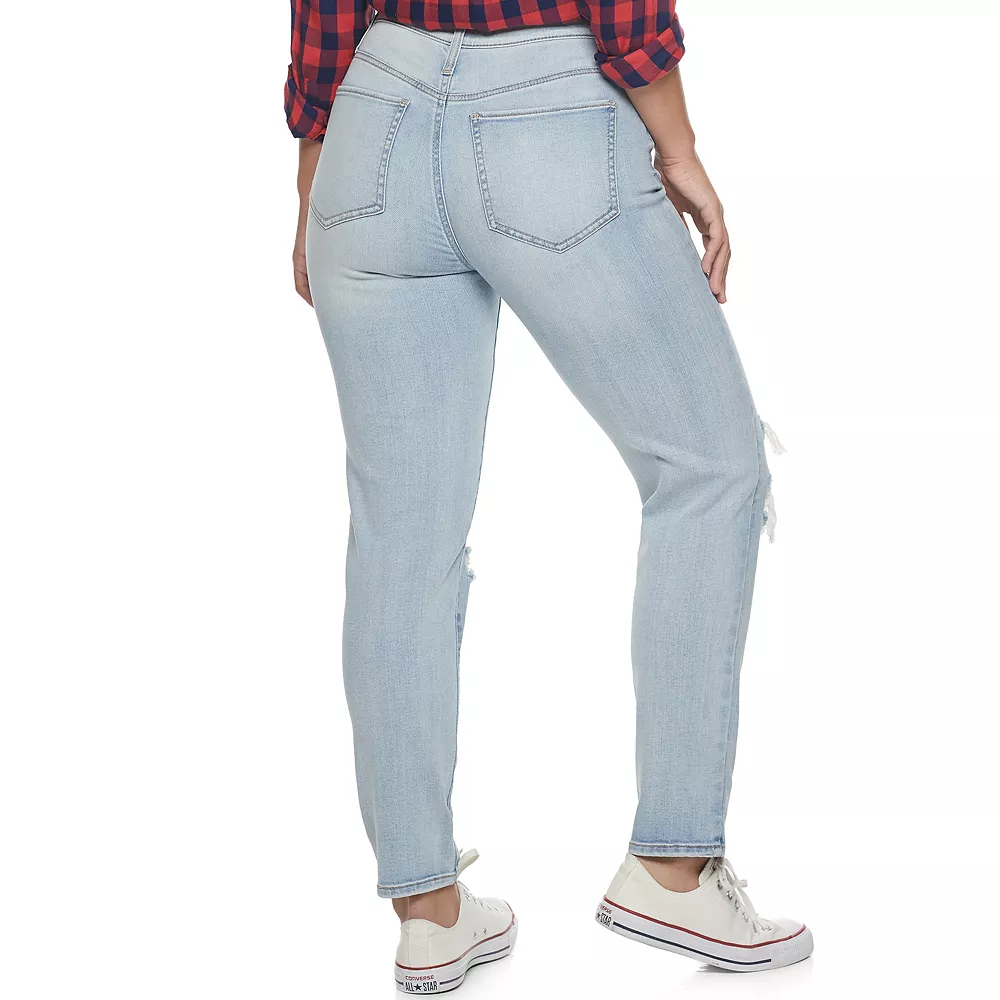 Juniors' SO® High-Rise Curvy Mom Jeans 4 Juniors' SO® High-Rise Curvy Mom Jeans - Image 2