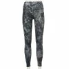 Juniors' SO® Sporty High Waisted Long Leggings -Cheap SO Store 4341243 Black Marble