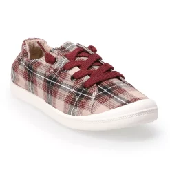 SO® Redwood Women's Sneakers -Cheap SO Store 4634934 Tan Plaid