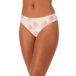 Juniors' SO® Smooth Thong Panty SO60001 -Cheap SO Store 4778229 Citrus Rings