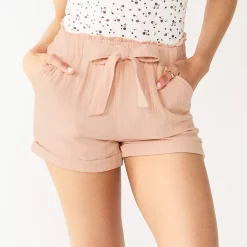 Juniors' SO® Camp Shorts -Cheap SO Store 5198564 Secret Blush