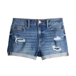 Juniors' SO® High-Rise Shortie Shorts -Cheap SO Store 5204497 ALT