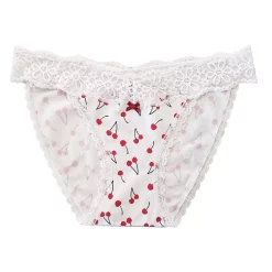 Juniors' SO® Lace String Bikini Panty SO75-001 -Cheap SO Store 5215417 ALT2