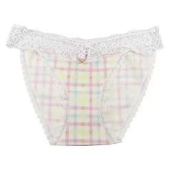 Juniors' SO® Lace String Bikini Panty SO75-001 -Cheap SO Store 5215417 ALT5