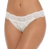 Juniors' SO® Lace String Bikini Panty SO75-001 -Cheap SO Store 5215417 Sketchy Daisy