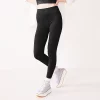 Juniors' SO® Seamless 7/8 Leggings -Cheap SO Store 5246938 Black Luxe