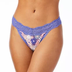 Juniors' SO® Daisy Lace Thong Panty SO83-010