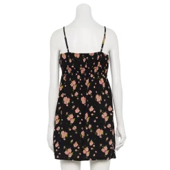 Juniors' SO® Tie Front Fit And Flare Mini Dress -Cheap SO Store 5341980 ALT