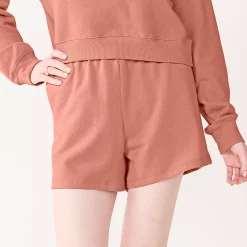 Juniors' SO® Core Boyfriend Shorts -Cheap SO Store 5464517 Natural Rose