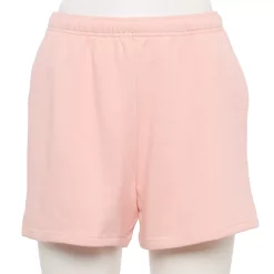 Juniors' SO® Core Boyfriend Shorts -Cheap SO Store 5464517 Pink Lychee