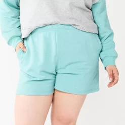 Juniors' Plus Size SO® Core Boyfriend Shorts -Cheap SO Store 5466845 Island Teal