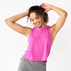 Juniors' SO® Muscle Tank -Cheap SO Store 5474332 Magenta