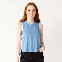 Juniors' SO® Muscle Tank -Cheap SO Store 5474332 Palmer Peri