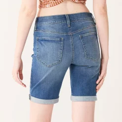 Juniors' SO® Low Rise Bermuda Shorts -Cheap SO Store 5474915 ALT