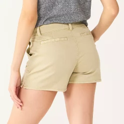 Juniors' SO® Chino Midi Shorts -Cheap SO Store 5509497 ALT