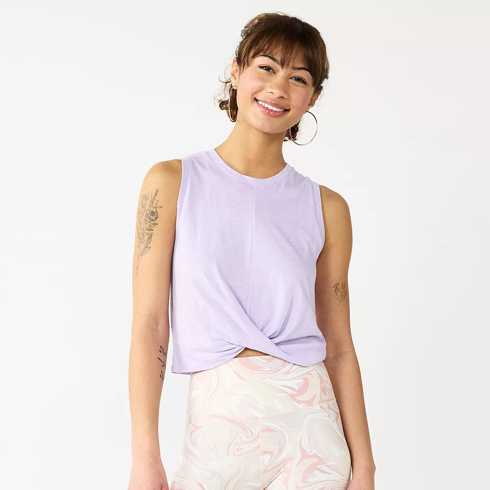 Juniors' SO® Twist Front Tank Top 10 Juniors' SO® Twist Front Tank Top - Image 8