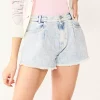 Juniors' SO® Slouchy Denim Dolphin Shorts -Cheap SO Store 5532497