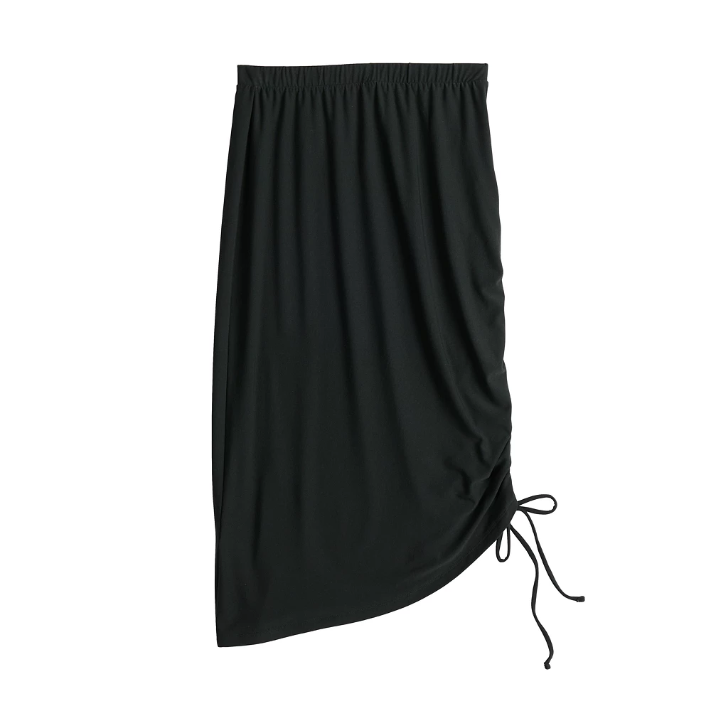 Juniors' SO® Cinched Midi Skirt 10 Juniors' SO® Cinched Midi Skirt - Image 8