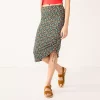 Juniors' SO® Cinched Midi Skirt -Cheap SO Store 5535368 Susanna Daisy
