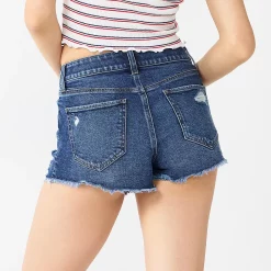 Juniors' SO® Super High-Rise Cutoff Shortie Shorts 15 Juniors' SO® Super High-Rise Cutoff Shortie Shorts -Cheap SO Store 5556980 ALT