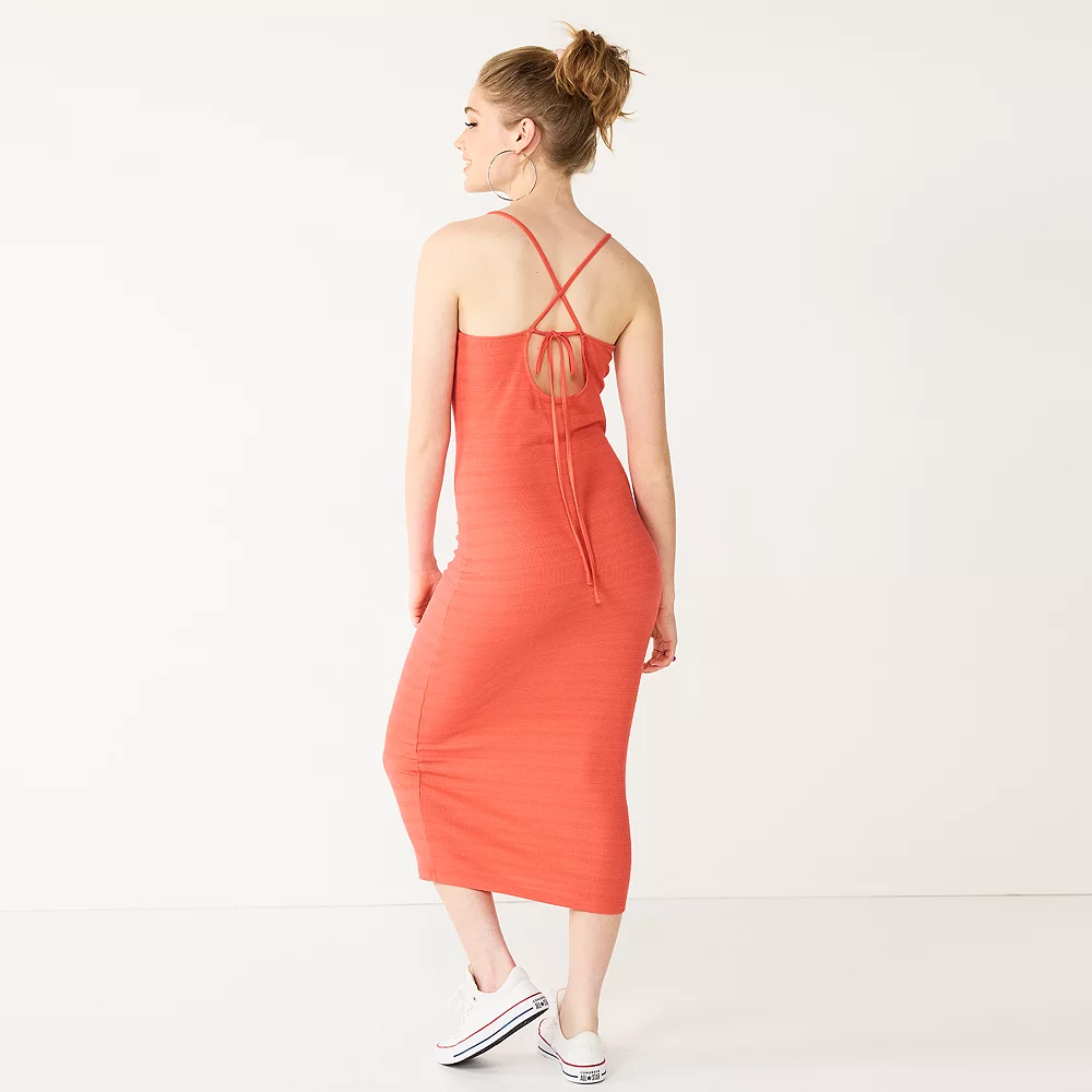 Juniors' SO® Strappy Bodycon Midi Dress 8 Juniors' SO® Strappy Bodycon Midi Dress - Image 6