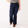 Juniors' Plus Size SO® High-Rise Flare Jeans -Cheap SO Store 5568305 Rinse