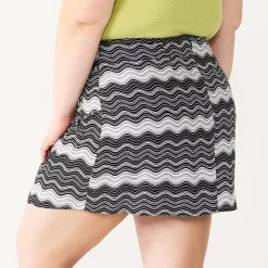 Juniors' Plus Size SO® Double Knot Wrap Mini Skirt 9 Juniors' Plus Size SO® Double Knot Wrap Mini Skirt -Cheap SO Store 5578084 ALT