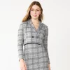 Juniors' SO® Cropped Plaid Button Blazer 2 Juniors' SO® Cropped Plaid Button Blazer -Cheap SO Store 5579423