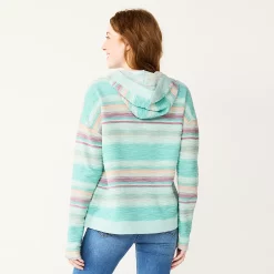 Juniors' SO® Lace-Up Drawstring Hoodie -Cheap SO Store 5591779 ALT