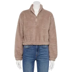 Juniors' SO® Sherpa Quarter-Zip Pullover 16 Juniors' SO® Sherpa Quarter-Zip Pullover -Cheap SO Store 5609880 Hudson Purple