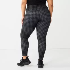 Juniors' Plus Size SO® Crossover High-Rise Sporty Leggings -Cheap SO Store 5664663 ALT