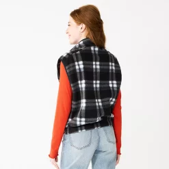 Juniors' SO® Sherpa Vest -Cheap SO Store 5675921 ALT