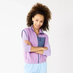 Juniors' SO® Sherpa Vest -Cheap SO Store 5675921 Grape Frosting