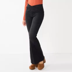 Juniors' SO® Low Rise Pull-On Flare