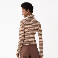 Juniors' SO® Cozy Mockneck Top -Cheap SO Store 5703731 ALT