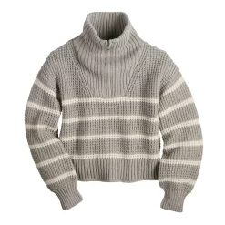 Juniors' SO® Quarter Zip Sweater -Cheap SO Store 5737299 ALT5