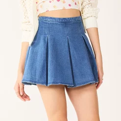 Juniors' SO® Pleated High-Rise Mini Skirt 13 Juniors' SO® Pleated High-Rise Mini Skirt -Cheap SO Store 5858747 Medium