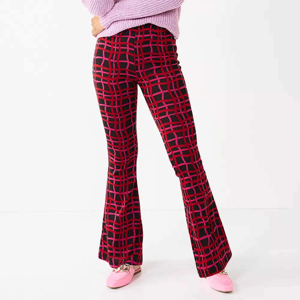 Juniors' SO® High-Rise Pull on Flare Pants 6 Juniors' SO® High-Rise Pull on Flare Pants - Image 4