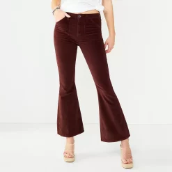 Juniors' SO® High-Rise Flare Jeans