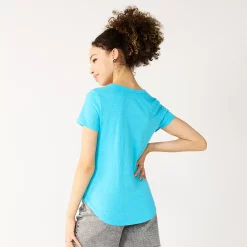 Juniors' SO® Favorite V-Neck Short Sleeve Tee -Cheap SO Store 6171841 ALT